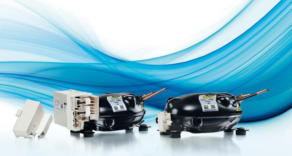 www.secop.com Nidec GA Compressors XV compressor makes use of an external rotor motor and new innovative materials.