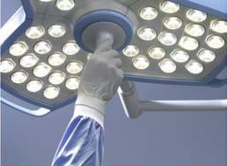 High-performance LEDs Every single LED in a light head generates a homogeneous light field, together providing a light with uniform illumination across the entire surgical light field.
