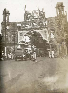 46 COLOMBO. Welcome to His Royal Higness the Duke of Gloucester. 1934.