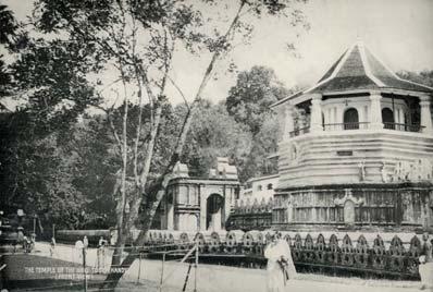 82 PLATE & CO, W. The Temple of the Holy Tooth, Kandy (Front View). Ceylon, ca. 1910.