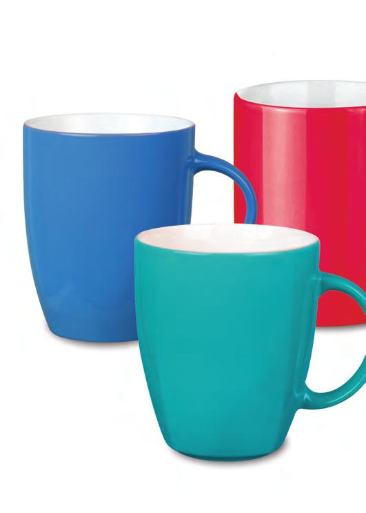 This service is available on all senator white porcelain mug ranges, except for sets. We will be happy to assist you with the selection of your colour.