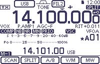 1 PANEL DESCRIPTION Controller Function display (Continued)!9!9 FUNCTION ICONS VOX appears when the VOX function is activated. (p.
