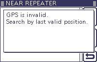 8 D-STAR OPERATION <BASIC> FROM (Access repeater) setting DDUsing the Repeater Search function (Continued) 2.