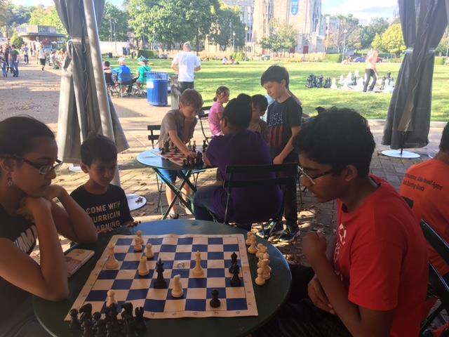 QGCI CHESS TEAM We play, learn, study, and go to competitions together. With elected team leaders, we will evaluate sportsmanship, qualities of a chess player, and more.