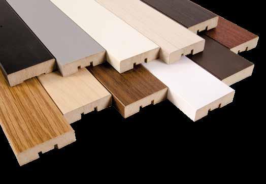 ARCHITRAVES - MDF Architraves - MDF Architrave s are usually used to cover seam areas, typically around doors and windows. MDF architraves have a durable and easy-to-maintain melamine coating.