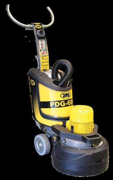 Planetary Diamond Grinders PDG 6000 A highly versatile 25" floor grinder that is small enough to maneuver in more confined spaces, yet powerful enough to provide superior performance for concrete