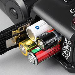Tip: Do not use a mix of batteries When replacing the batteries, ensure that all of them are new and of the same brand.