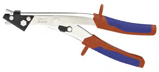 Snipe Nose Side Cutting Pliers distortion-tolerant, elastic precision tips half-round, long, pointed jaws with cutting
