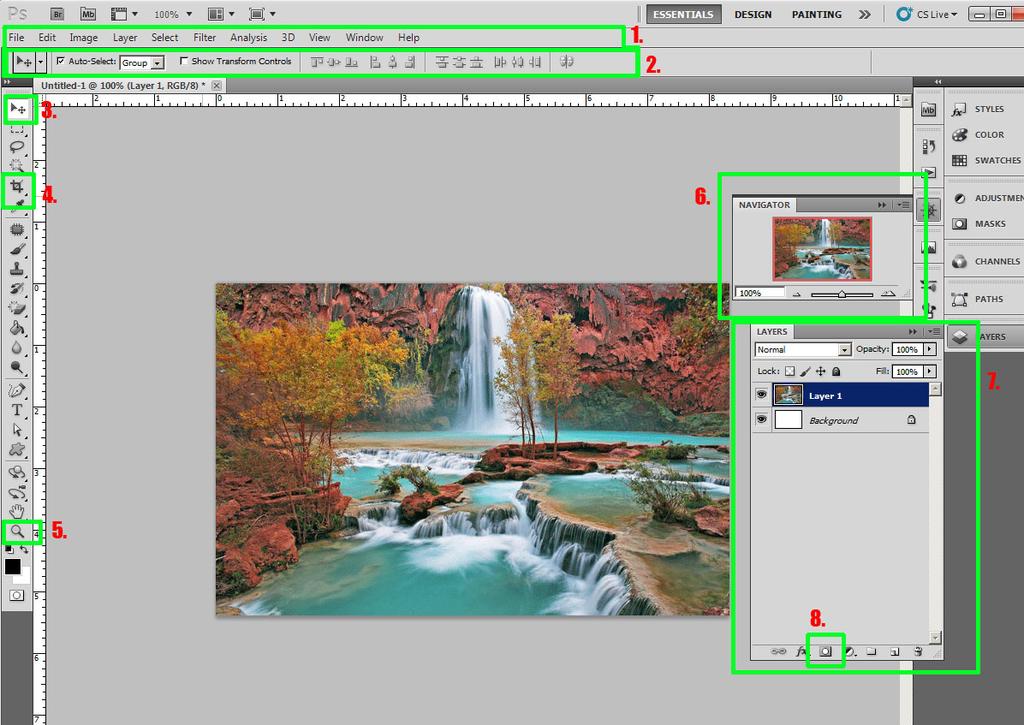 ADOBE PHOTOSHOP: Throughout the course you used Adobe Photoshop to edit, crop, organize and manipulate your photographs.