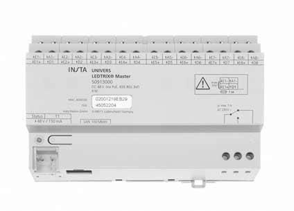 Control 237 238 LEDTRIX Master Art.-No. 5 0913 000 LEDTRIX Sequencer ECO Art.-No. 5 1690 000 Technical data Rated voltage DC 48 V (via ext. P S U or PoE acc. to IEEE 802.