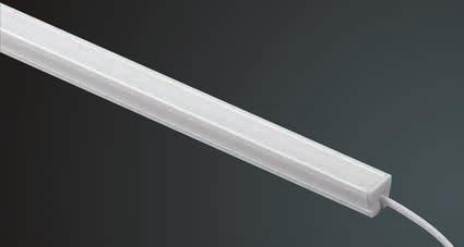 LEDLUX linear Linear, highly variable LED lighting system for indoor and outdoor applications, as ready-for-connection solution for invisible integration into various fields of architecture.