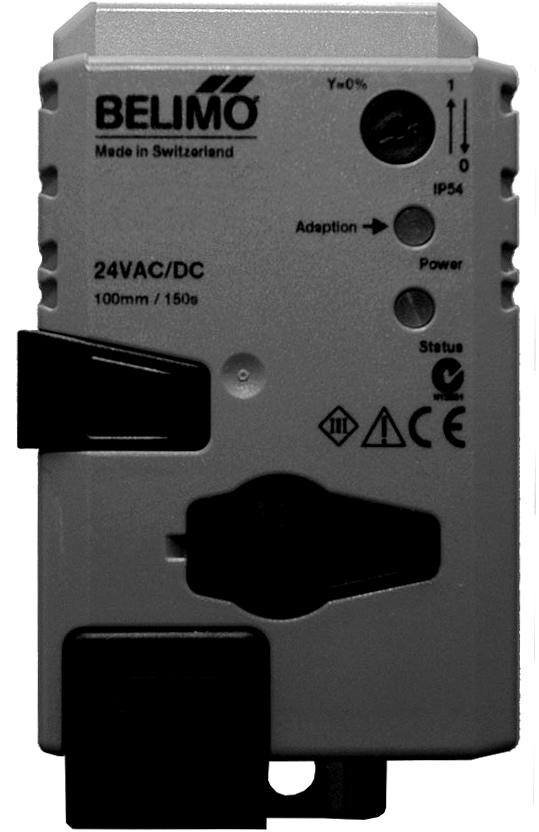 LMA-MF-P Multifunctional damper actuator, AC/DC V, Nm Dimensions [mm] Dimensional drawings 7 68 6. mm 3 mm... mm 6 66 Damper spindle Length 37 6.
