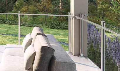 ACCESSORIES FRICTION FIT HANDRAIL Recommended for balustrade, optional for pools, simple to fit, adds stability.