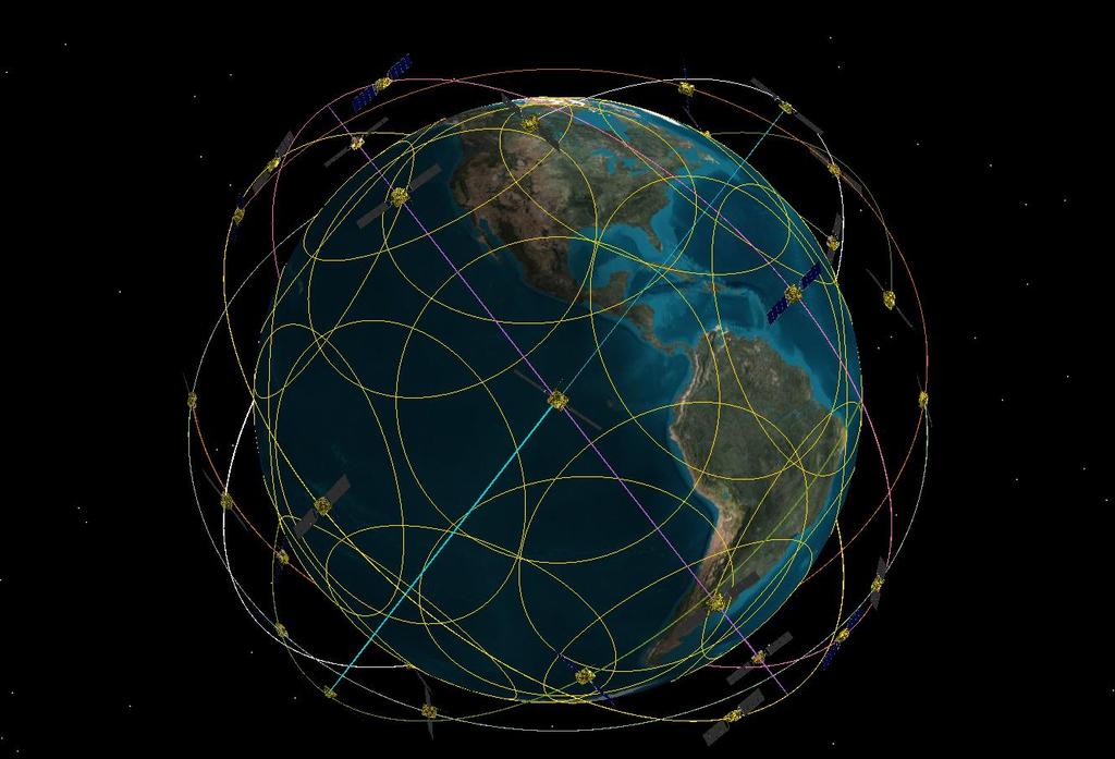 %age of time Figure 1: 40 satellites Globalstar constellation with footprints Multiple Satellites coverage Globalstar constellation 100 90 80 70 60 50 40 1 or more 2 or more 3 or more 4 or more 30 20