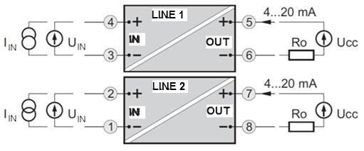8.2. Connecting the SP-11 Figure 8. SP-11 connection diagram INPUT SWITCHES 1 2 3 4 4 20mA - + - - 0 20mA - - - - 0 5mA - - + - 1 5mA - + + - 0 10V + - - + 2 10V + + - + Figure 9.