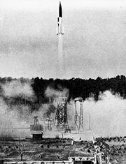 World s First Rocket V2 The V2 was the first man made
