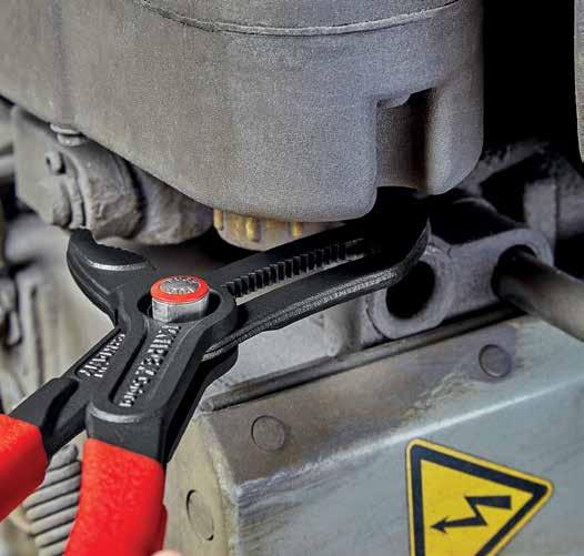KNIPEX Cobra Quickset 300 Fully open - push - grab The new Cobra Quickset now also in 300mm length
