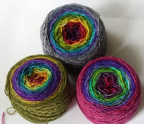 5 Sunday July 17 Afternoon Sessions Self-Striping Yarn Studio (with Carol) I ve spent much of the past year writing a book about self-striping yarns and why they do the things they do and this