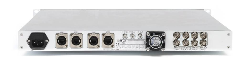 Applications Laboratory use The IZT T1000 can be used to modulate broadcast signals, for example to test receivers during development or in production testing.