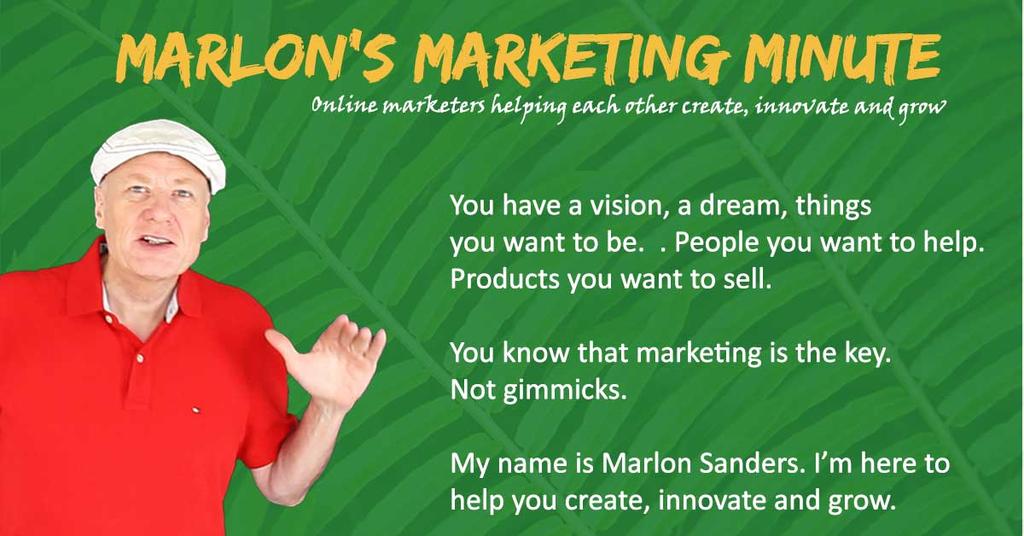 Hello, How to reinvigorate and grow Your business by finding your Ideal customers The key to new growth and thriving Marlon here. Imagine this: Orders are pouring in.