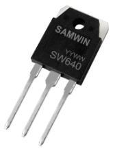 This technology enable power MOSFET to have better characteristics, such as fast switching time, low on resistance, low gate charge and especially excellent avalanche characteristics.
