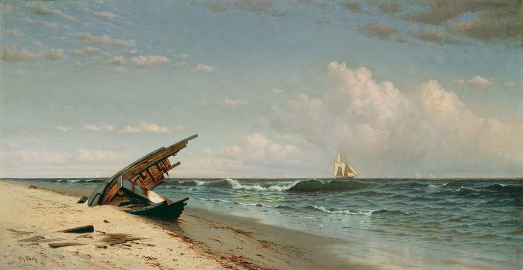 Wrecked on Coney Island, 1875, Francis Augustus