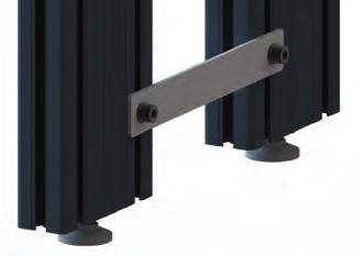 00 back-to-back for C-Lift-Benches FLOOR FIXATION FOR PROFI BENCH Two sheet steel brackets for the fixed installation of