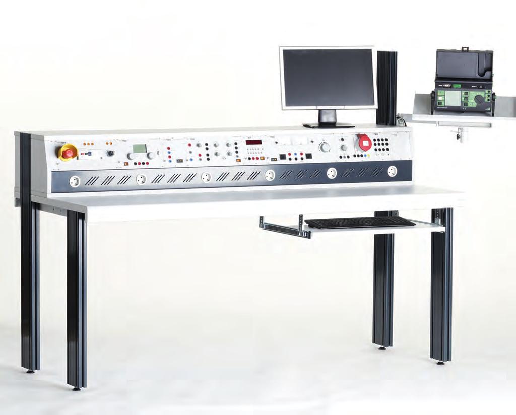 A GOOD BASE TO BUILD ON: SOLID AND VIBRATION-FREE. PROFI WORKBENCH Bench height: 780mm. Extremely solid bench frame, made of tubular steel and middle section.