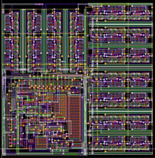 First Reconfigurable OPA Implementation Physical Realization of Scalable Devices-Active Scalable Transistor with SR Reconfigurable bits -11 Scalable range (simulations) -Width = (1, 2, 4, 8,