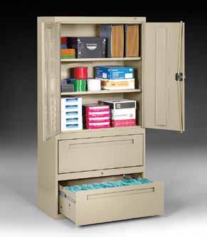 Our Storage/File Drawer Cabinet offers ample space for applications that have unique storage needs.