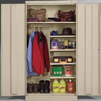 Standard Features: C-Thru Storage Cabinets In today's security conscious environment, the need to know the