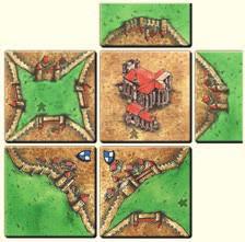 3. Scoring completed roads, cities and monasteries A COMPLETED ROAD Inn by the lake (6 tiles) If there is at least one inn on a completed road, a thief that is present on that road will score 2