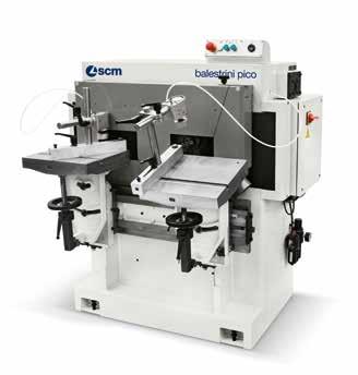 It can perform horizontal, vertical and angled round-end and rectangular tenons. Workpiece section with horizontal tables Max. Min. 170 x 70 mm Workpiece length Min.