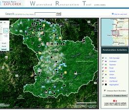 The site allows access to archived digital documents and online tools for mapping, reporting and visualizing the landscapes of Oregon s 15 watershed basins and 9 ecoregions.