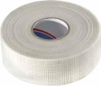 Paper Reinforcement Strip Width (mm) Length (m1) Box (pcs) Art.nr. 50 150 10 15-200-2210/l Plasterboard Joint tape.