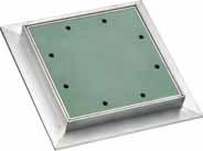 INSPECTION HATCHES Metal inspection hatches for ceilings / walls, type SL Length (mm) Width (mm) Box (pcs) Art.nr.