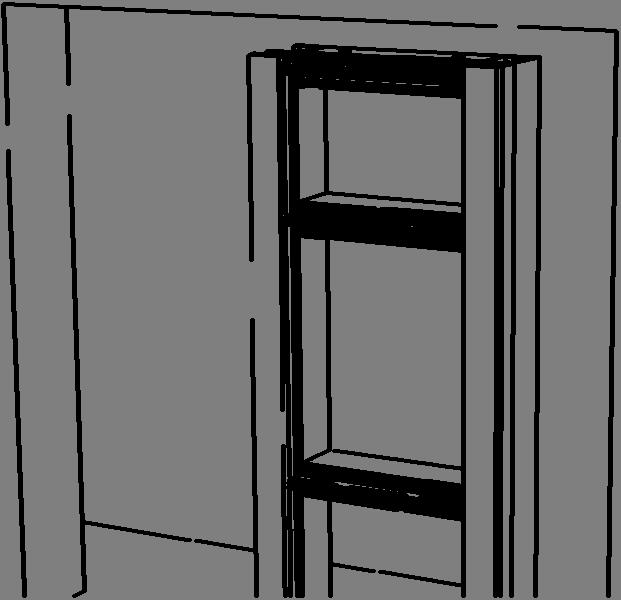 Section VII: Door Framing Installation & Anchorage STEP #1 INSTALL ADJACENT