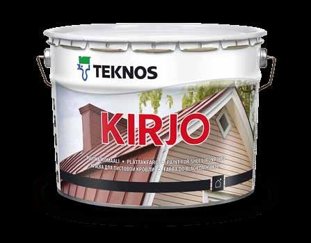 Kirjo Kirjo has protected Finnish sheet-iron roofs since 1964.