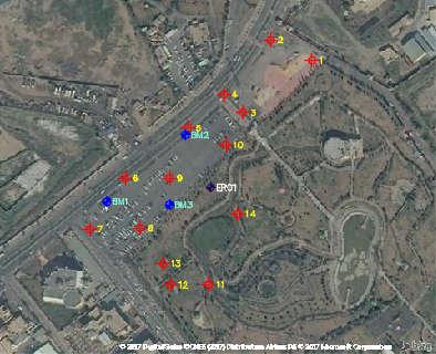 more than 14 satellites were available when using GPS + GLONASS in unobstructed area and at least 8 satellites were available in obstructed area.