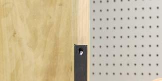 Install the mortise