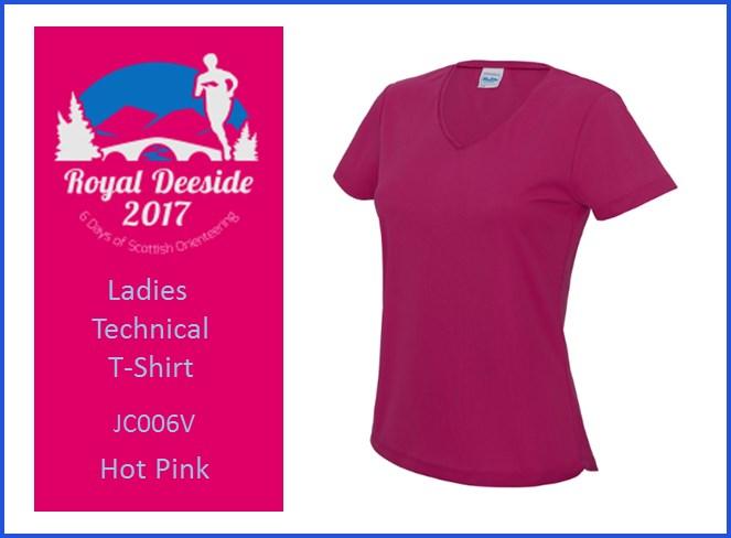 6 DAYS OF SCOTTISH ORIENTEERING PAGE 12 Adult Ladies Technical Short Sleeve T-Shirt (V Neck) JC006V Six sizes available to order online: XS (8) S (10) M (12) L (14) XL (16) 2XL (18) The Just Cool
