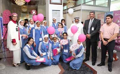 3 KOC Holds Annual Breast Cancer Awareness Campaign Several events took place at various locations in Kuwait KOC recently held its annual breast cancer awareness campaign,