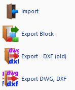 Import: a. List of file formats ScadaPro (*.