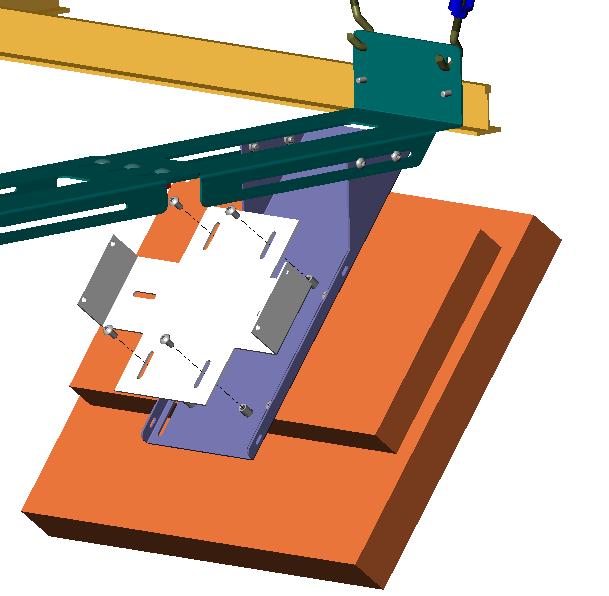 The structure must be reinforced before you install the Kit if the structure cannot support a redundant weight factor five times the total weight of the equipment.