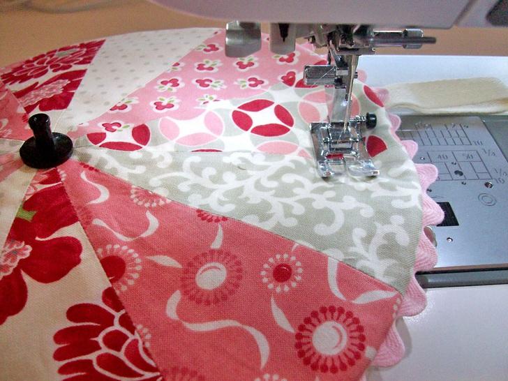 NOTE: Janome has a nice video on the attachment info page that shows how to use their Circular Sewing Attachment. 3.