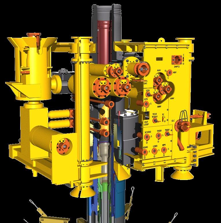HorizontalBore SUBSEA TREE Dril-Quip s HorizontalBore Tree is a modular design subsea production component that accommodates numerous completion configuration possibilities.