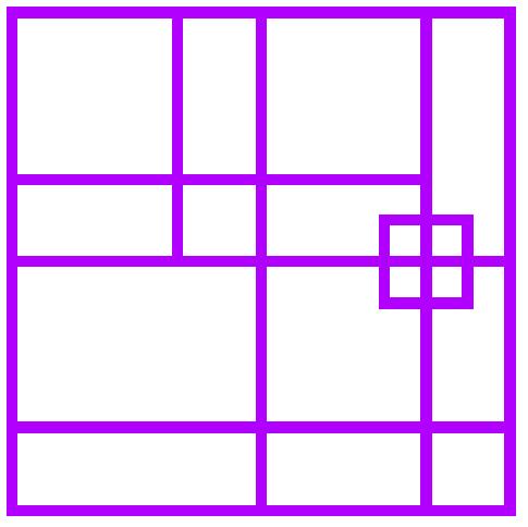 Spot the shapes 2. How many squares can you count?