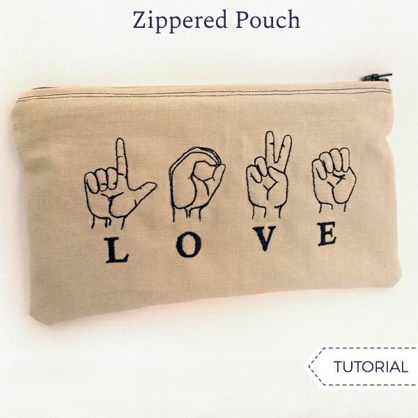 Tutorials With a little fabric and a handy zipper, you can make a perfect little travel case for