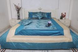 Dupion Bed Cover With