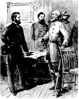 A Big Change of Plans On April 9, 1865, General Robert E. Lee surrendered to General Ulysses S. Grant at Appomattox.
